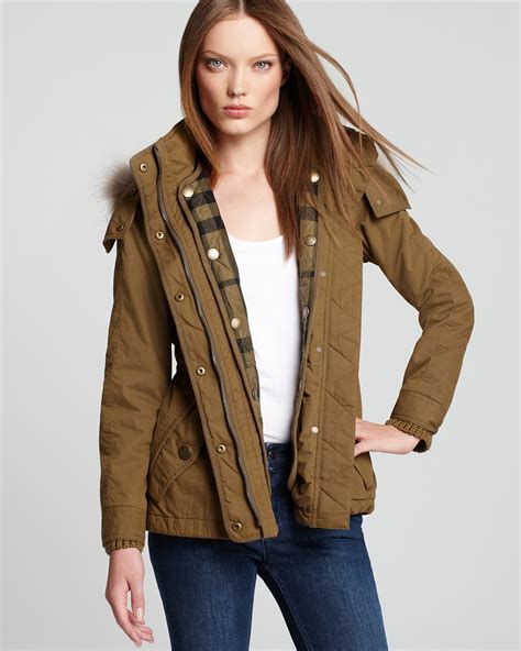 burberry brit anorak jacket|Bloomingdale's.